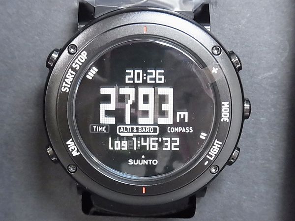 実際に弊社で買取させて頂いたSUUNTO/スント[5万↑]コア・ディープブラック/SS018734000の画像 1枚目