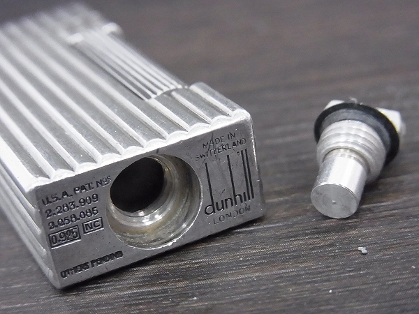 実際に弊社で買取させて頂いたdunhill/ダンヒル ビンテージ スターリング 1940年代 ライターの画像 7枚目