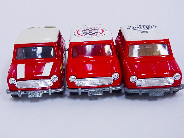 実際に弊社で買取させて頂いたTOMICA/トミカ MINI COOPER S/ミニクーパーS 日本製/3点セットの画像 1枚目