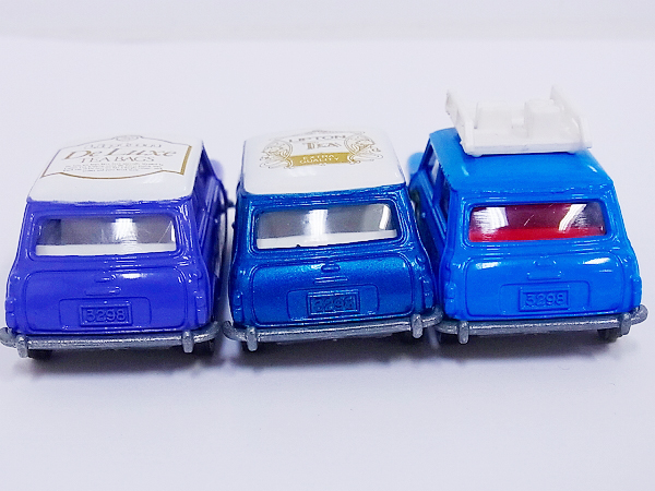 実際に弊社で買取させて頂いたトミカ MINI COOPER S/ミニクーパーS Lipton DeLuxe 他/3点SETの画像 3枚目