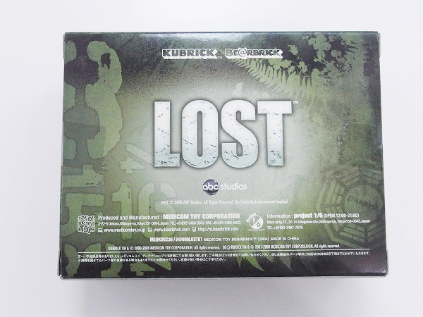 実際に弊社で買取させて頂いた[未開封]キューブリック&ベアブリック LOST/JACK 2体SET 100%の画像 2枚目