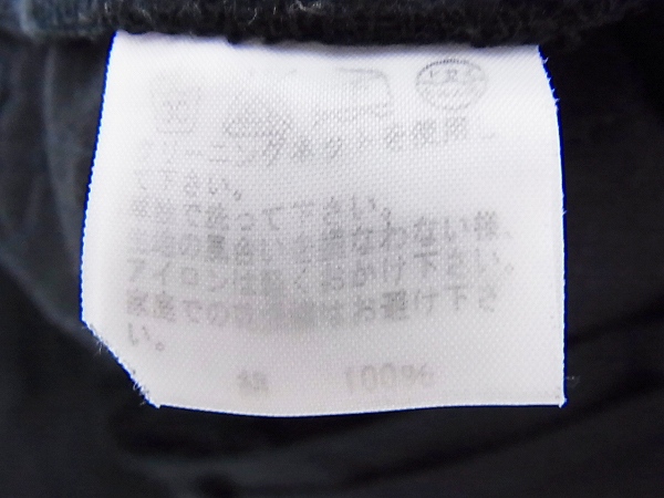 実際に弊社で買取させて頂いたCABANE de ZUCCa/カバンドズッカ コットンパンツ ブラック Mの画像 3枚目