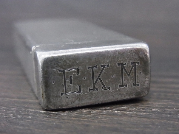 実際に弊社で買取させて頂いたDUNHILL LONDON/ダンヒル 1940年代頃 ビンテージライター 銀の画像 3枚目