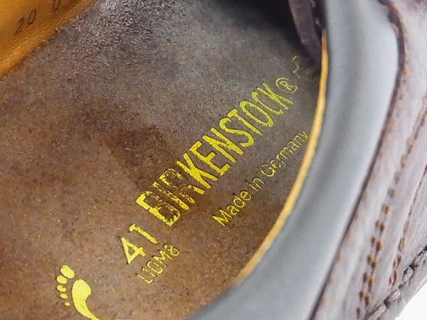 実際に弊社で買取させて頂いたBIRKENSTOCK/ビルケンシュトック ダービーシューズ 403103/26.5の画像 6枚目