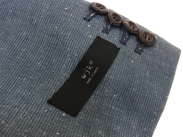 実際に弊社で買取させて頂いたwjk/ダブルジェーケイ 14SS 2Bテーラードセットアップ/Mの画像 4枚目