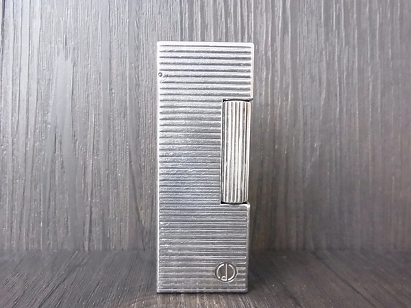 実際に弊社で買取させて頂いたdunhill/ダンヒル ローラガスライター スリムスクエア/シルバーの画像 1枚目