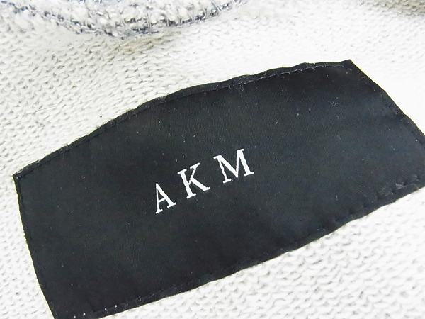 実際に弊社で買取させて頂いたAKM/エイケイエム 16SS オーシャンカモ柄/ジップパーカー Lの画像 2枚目