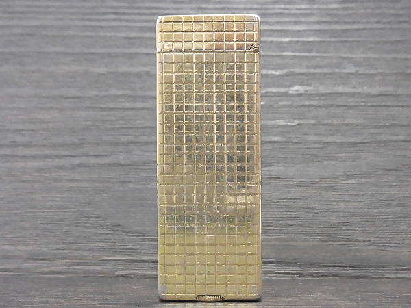 実際に弊社で買取させて頂いたダンヒル ROLLALITE ビンテージ 1940年代 金張り ライターの画像 1枚目
