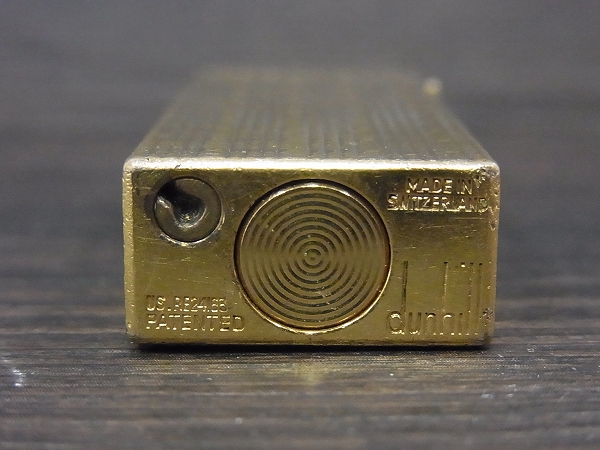 実際に弊社で買取させて頂いたdunhill/ダンヒル ビンテージ フロレンタイン柄 ライター 金の画像 2枚目