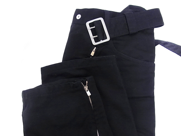実際に弊社で買取させて頂いたCABANE de ZUCCa/カバンドズッカ コットンパンツ ブラック Mの画像 7枚目