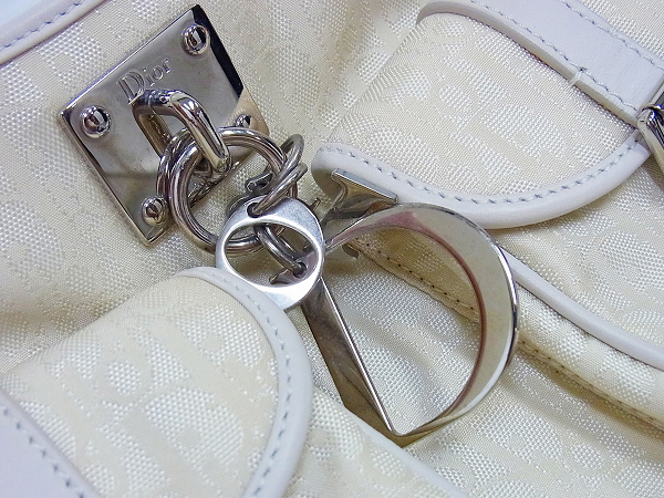 実際に弊社で買取させて頂いたChristian Dior/ディオール トロッター柄/ハンドバッグの画像 4枚目