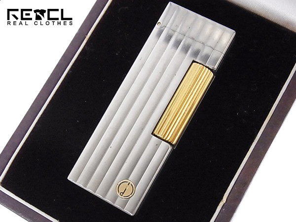 実際に弊社で買取させて頂いたdunhill/ダンヒル SWISS MADE ライン スリム ガスライター