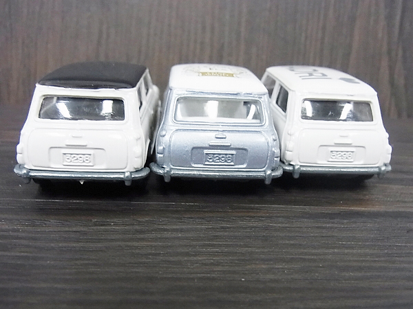 実際に弊社で買取させて頂いたTOMICA/トミカ 日本製 ミニクーパー F-8-81等 1/50 3点セットの画像 2枚目