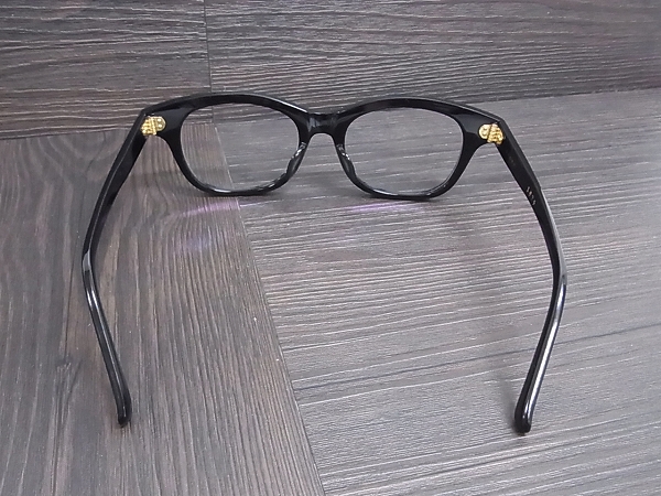 実際に弊社で買取させて頂いた白山眼鏡 眼鏡/メガネ 眼鏡フレーム 1975年復刻版 ブラックの画像 2枚目