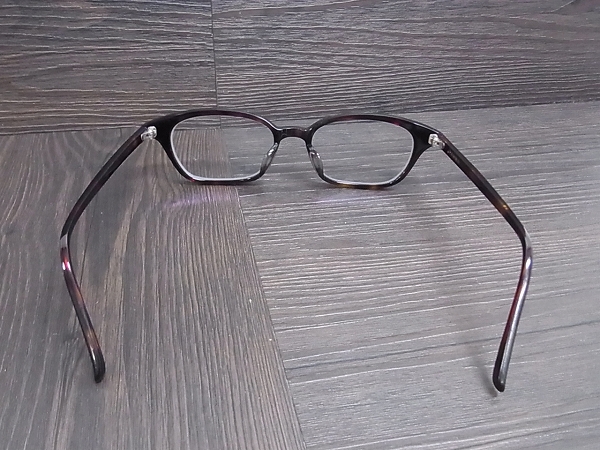 実際に弊社で買取させて頂いたHAKUSAN MEGANE/白山眼鏡 ウエリントン フルリム 眼鏡フレームの画像 2枚目