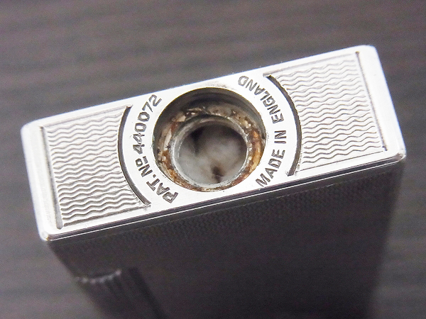 実際に弊社で買取させて頂いたdunhill/ダンヒル ビンテージオイルライター 1950年代 銀の画像 7枚目