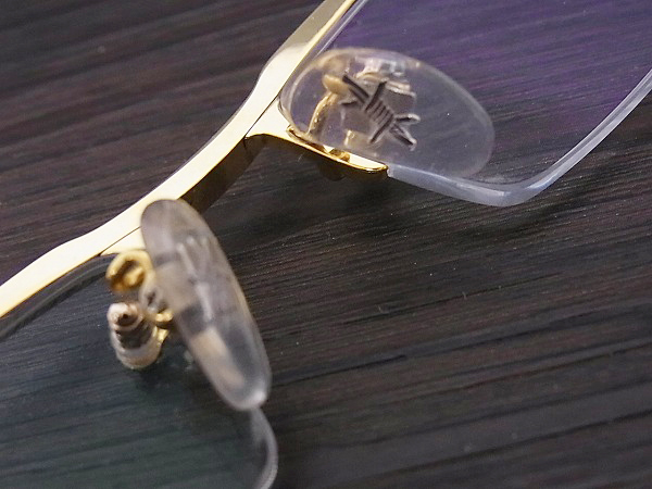 実際に弊社で買取させて頂いたレスザンヒューマン Andrei.C 眼鏡/メガネフレーム スクエア型の画像 5枚目