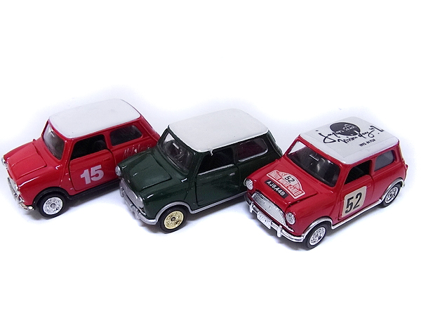 実際に弊社で買取させて頂いたトミカ/ヨネザワ 日本製 ミニクーパー 1/43等 10点以上の画像 2枚目