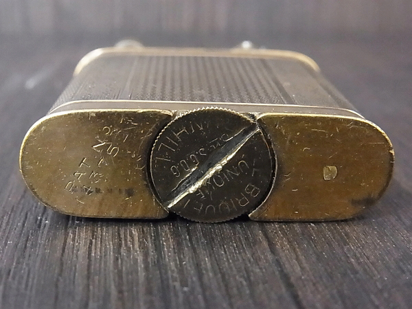実際に弊社で買取させて頂いたdunhill/ダンヒル ヴィンテージ オイルライター ゴールドの画像 6枚目