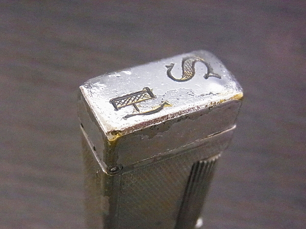 実際に弊社で買取させて頂いたDUNHILL/ダンヒル ROLLALITE ビンテージ オイルライター 銀の画像 6枚目