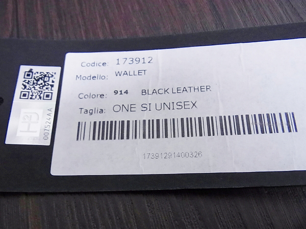 実際に弊社で買取させて頂いたHYDROGEN/ハイドロゲン 財布/ラウンドファスナーウォレットの画像 6枚目