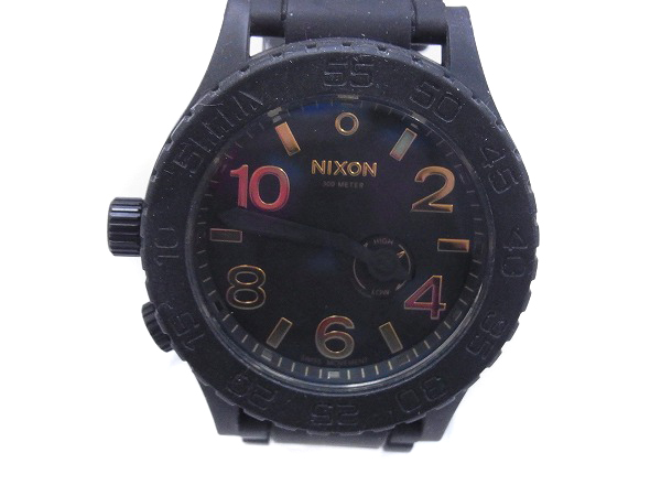 実際に弊社で買取させて頂いたNIXON/ニクソン THE RUBBER 51-30 ラバー腕時計 A236 1041の画像 1枚目