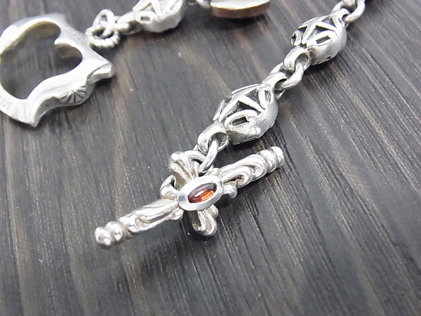 実際に弊社で買取させて頂いたLord Camelot Garnet/ガーネット デザインチェーン/LC-1017の画像 3枚目