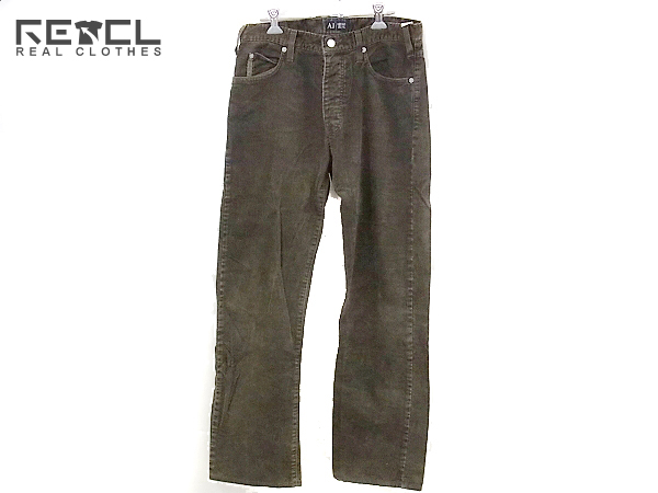 実際に弊社で買取させて頂いたARMANI JEANS/アルマーニジーンズ コーデュロイパンツ/31
