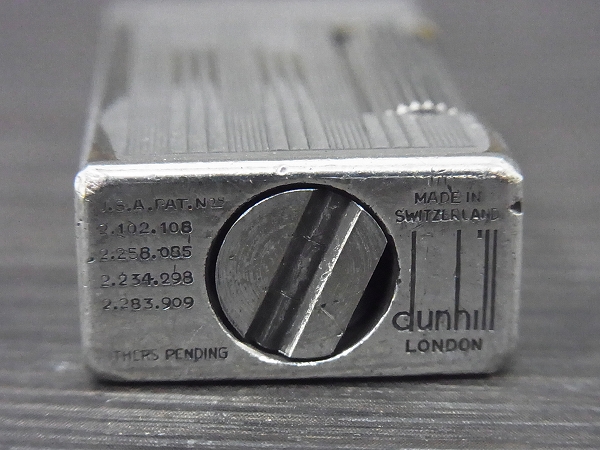 実際に弊社で買取させて頂いたdunhill LONDON/ダンヒル 1940年代 ビンテージオイルライターの画像 2枚目