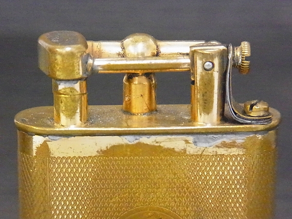 実際に弊社で買取させて頂いたdunhill/ダンヒル 1930年-40年 UNIQUE ダブルホイール ライターの画像 2枚目