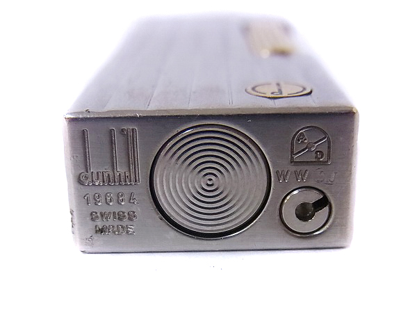 実際に弊社で買取させて頂いたdunhill/ダンヒル SWISS MADE ライン スリム ガスライターの画像 5枚目