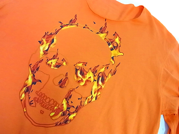 実際に弊社で買取させて頂いたルシアンペラフィネ ファイヤースカルプリント長袖カットソー Mの画像 2枚目