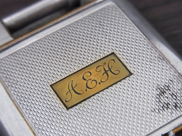 実際に弊社で買取させて頂いたダンヒル ビンテージ 1930年-40年 ダブルホイールライター 銀の画像 7枚目