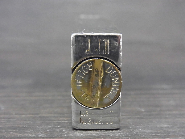 実際に弊社で買取させて頂いたdunhill/ダンヒル 1950年代 ビンテージ オイルライター 金貼りの画像 2枚目