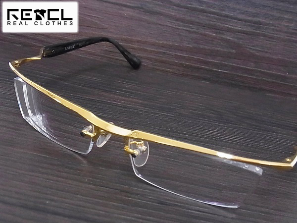 実際に弊社で買取させて頂いたレスザンヒューマン Andrei.C 眼鏡/メガネフレーム スクエア型