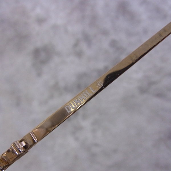 実際に弊社で買取させて頂いたDUNHILL/ダンヒル サングラス/メガネフレーム 日本製 6068の画像 7枚目