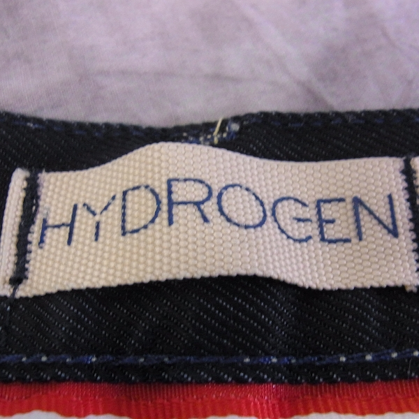実際に弊社で買取させて頂いたHYDROGEN/ハイドロゲン　フラッグデニム リジット/32の画像 3枚目