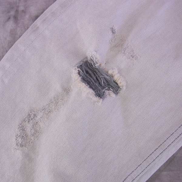 実際に弊社で買取させて頂いたBack Channel/バックチャンネル　ストライプパンツ/ダメージデニム/ウールパンツ等 4点SETの画像 5枚目