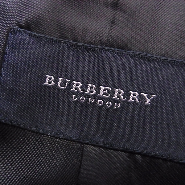 実際に弊社で買取させて頂いた☆BURBERRY LONDON/バーバリーロンドン ストライプ柄ジャケット Lの画像 2枚目