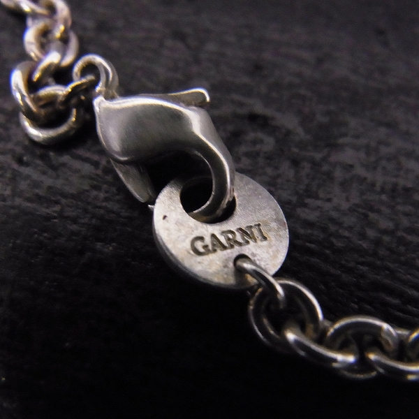実際に弊社で買取させて頂いたGARNI/ガルニ イニシャル M チャーム ペンダント ネックレスの画像 4枚目
