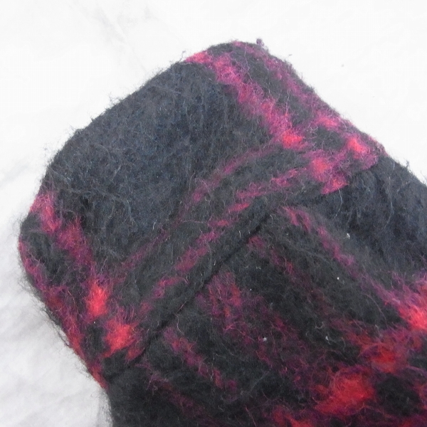 実際に弊社で買取させて頂いた☆Back Channel/バックチャンネル ウールチェックシャツ/Sの画像 4枚目