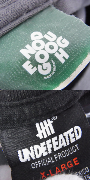 実際に弊社で買取させて頂いた☆UNDEFEATED/GOODENOUGH Tシャツ/シャツ　5点SETの画像 3枚目