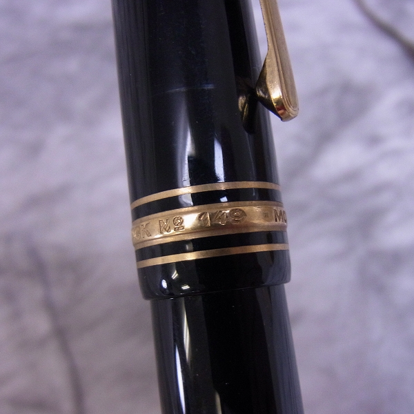 実際に弊社で買取させて頂いたMONTBLANC/モンブラン 万年筆 マイスターシュテュック/149 ペン先：14Kの画像 5枚目