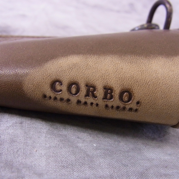 実際に弊社で買取させて頂いたCORBO/コルボ ロールオブノーツシリーズ レザーキーケースの画像 5枚目