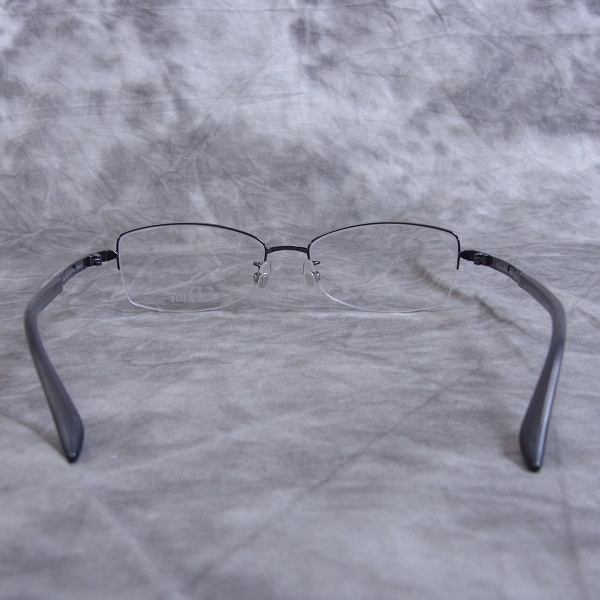 実際に弊社で買取させて頂いたChristian Dior/ディオール メガネフレーム ハーフリム 純チタン CD-7685Jの画像 2枚目