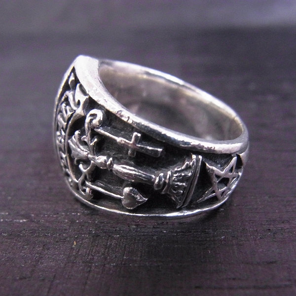 実際に弊社で買取させて頂いたDEALDESIGN/ディールデザイン リブラ ストーン リング 14.5号の画像 2枚目