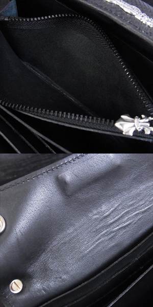 実際に弊社で買取させて頂いた【カスタム】DEAL DESIGN/ディールデザイン インレイアックスウォレット パイソンの画像 9枚目