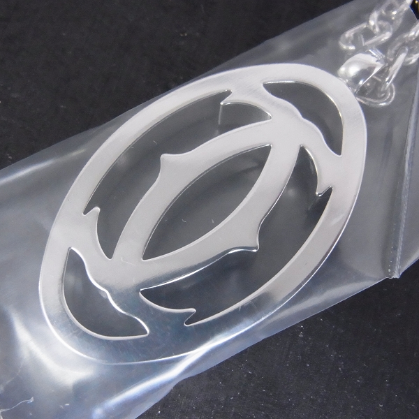 実際に弊社で買取させて頂いた【未使用】Cartier/カルティエ ロゴ チャーム/キーリング