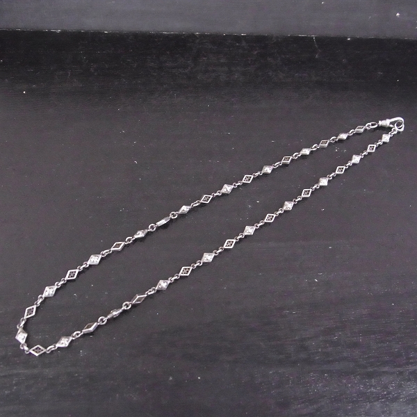 実際に弊社で買取させて頂いたLoree Rodkin/ローリーロドキン mixed diamond shaped cross open solid ネックレス チェーンの画像 3枚目