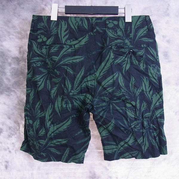 実際に弊社で買取させて頂いたBack Channel/バックチャンネル リーフ柄 ショーツ/ハーフパンツ/Mの画像 1枚目